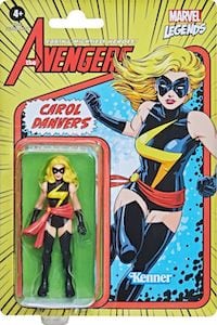 Marvel Legends Retro Kenner 3.75 Carol Danvers thumbnail
