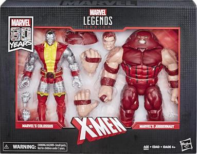 Marvel Legends Marvel Comics 80th Anniversary Colossus & Juggernaut Two-Pack