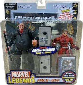 Marvel Legends Face Off Daredevil vs Kingpin