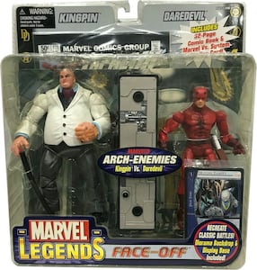 Marvel Legends Face Off Daredevil vs Kingpin (Variant)