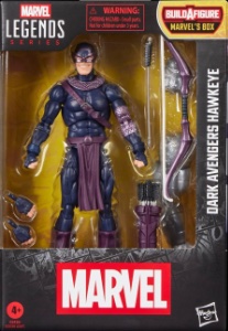 Marvel Legends Dark Avengers Hawkeye Box Build A Figure