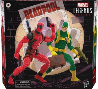Marvel Legends Exclusives Deadpool and Bob (Agent of Hydra) thumbnail