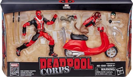 Marvel Legends Ultimate Riders Deadpool Corps with Scooter