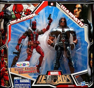 Marvel Legends Exclusives Deadpool & Warpath Fan Choice