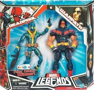 Marvel Legends Exclusives Deadpool & Warpath Fan Choice (Blue Variant) thumbnail