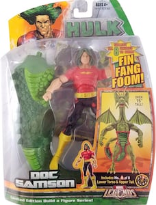 Marvel Legends Doc Samson Fin Fang Foom Build A Figure