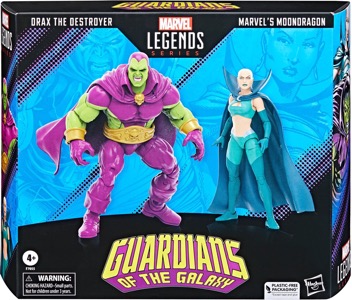 Marvel Legends Exclusives Drax the Destroyer and Moondragon thumbnail