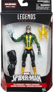 Marvel Legends Electro Space Venom Build A Figure