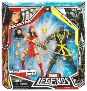 Marvel Legends Exclusives Elektra & Ronin 2 Pack