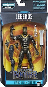 Marvel Legends Erik Killmonger Okoye Build A Figure