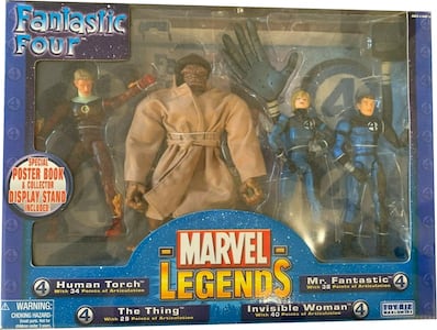 Marvel Legends Box Sets (Toybiz) Fantastic Four Gift Pack thumbnail