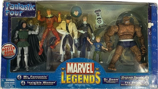 Marvel Legends Box Sets (Toybiz) Fantastic Four Gift Set thumbnail