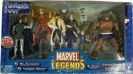 Marvel Legends Box Sets (Toybiz) Fantastic Four Gift Set