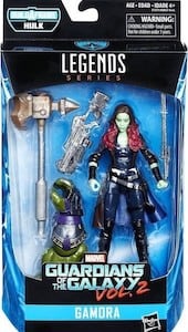 Marvel Legends Gamora (UK) Hulk UK Build A Figure