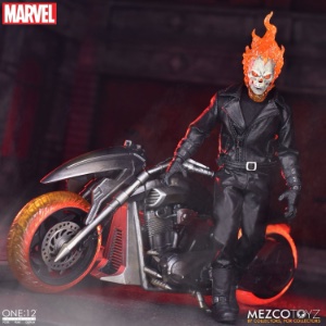 Mezco Toyz Ghost Rider & Hell Cycle