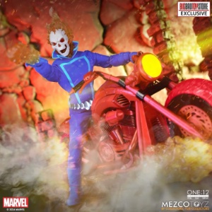 Mezco Toyz Ghost Rider & Hell Cycle (Vengeance Edition)