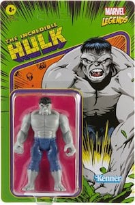 Marvel Legends Retro Kenner 3.75 Grey Hulk