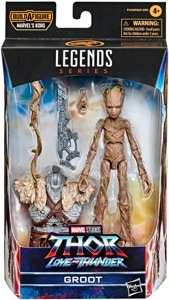 Marvel Legends Groot Korg Build A Figure