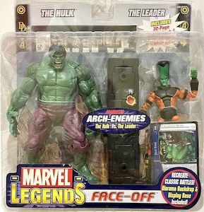 Marvel Legends Face Off Hulk vs Leader (Variant)