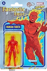 Marvel Legends Retro Kenner 3.75 Human Torch thumbnail