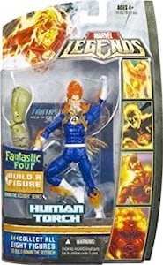 Marvel Legends Human Torch Ronan Build A Figure