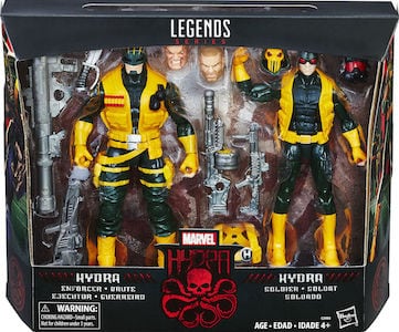 Marvel Legends Exclusives Hydra Soldiers Enforcer & Soldier 2 Pack thumbnail