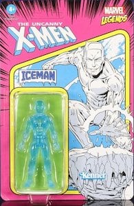 Marvel Legends Retro Kenner 3.75 Iceman thumbnail