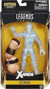 Marvel Legends Iceman Juggernaut Build A Figure