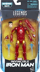 Marvel Legends Invincible Iron Man Okoye Build A Figure