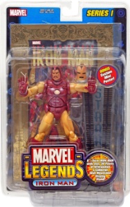 Marvel Legends Series 1 Iron Man (Gold Foil)