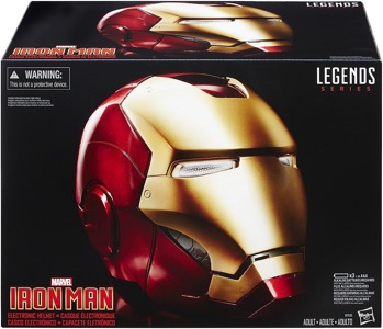 Marvel Legends Exclusives Iron Man Helmet thumbnail
