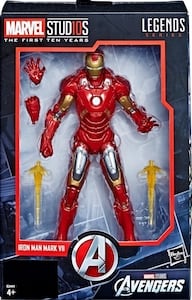 Marvel Legends Marvel Studios 10th Anniversary Iron Man Mark VII thumbnail