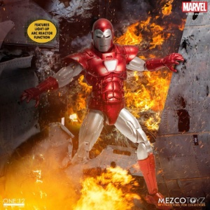 Mezco Toyz Iron Man (Silver Centurion)