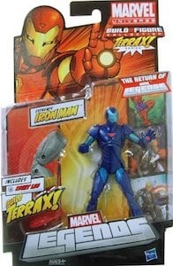 Marvel Legends Iron Man (Stealth Armor) Terrax Build A Figure