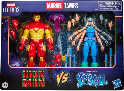 Marvel Legends Gamerverse Iron Man vs Spiral