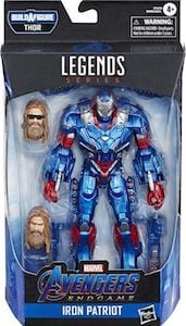 Marvel Legends Iron Patriot Thor Build A Figure thumbnail
