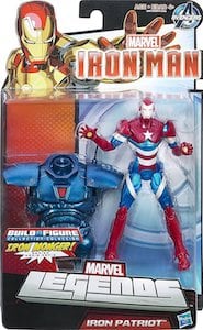 Marvel Legends Iron Patriot Iron Monger Build A Figure