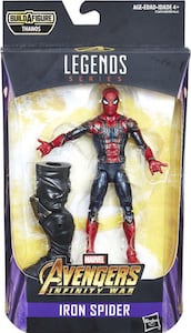 Marvel Legends Iron Spider Thanos Build A Figure