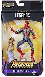 Marvel Legends Iron Spider (UK) Thanos UK Build A Figure thumbnail