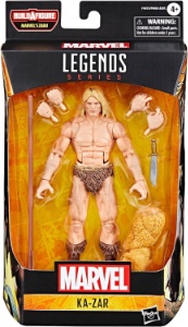 Marvel Legends Ka-Zar Zabu Build A Figure