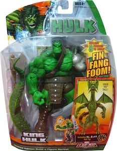 Marvel Legends King Hulk Fin Fang Foom Build A Figure