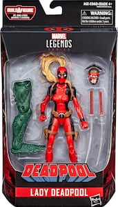 Marvel Legends Lady Deadpool Sauron Build A Figure