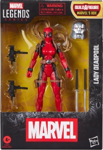 Marvel Legends Lady Deadpool Box Build A Figure