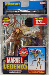 Marvel Legends Lady Deathstrike Onslaught Build A Figure