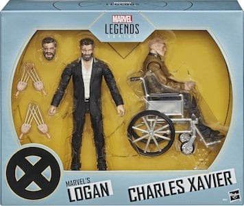 Marvel Legends X-Men 20th Anniversary Logan & Charles Xavier 2 Pack