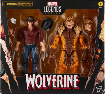 Marvel Legends Exclusives Logan vs Sabretooth