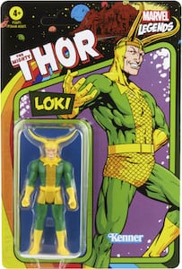 Marvel Legends Retro Kenner 3.75 Loki