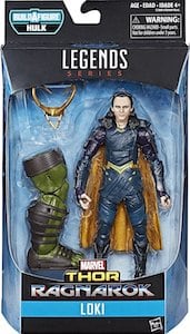 Marvel Legends Loki (Thor Ragnarok) Hulk Build A Figure