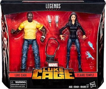 Marvel Legends Exclusives Luke Cage & Claire Temple 2 Pack