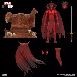Marvel Legends Exclusives Mephisto with Infernal Throne